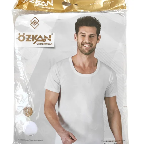 زیرپوش نیم آستین اوزکان کد 0059