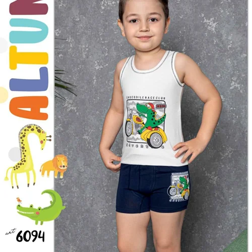 ست تاپ شورت بچگانه آلتون کد 6094